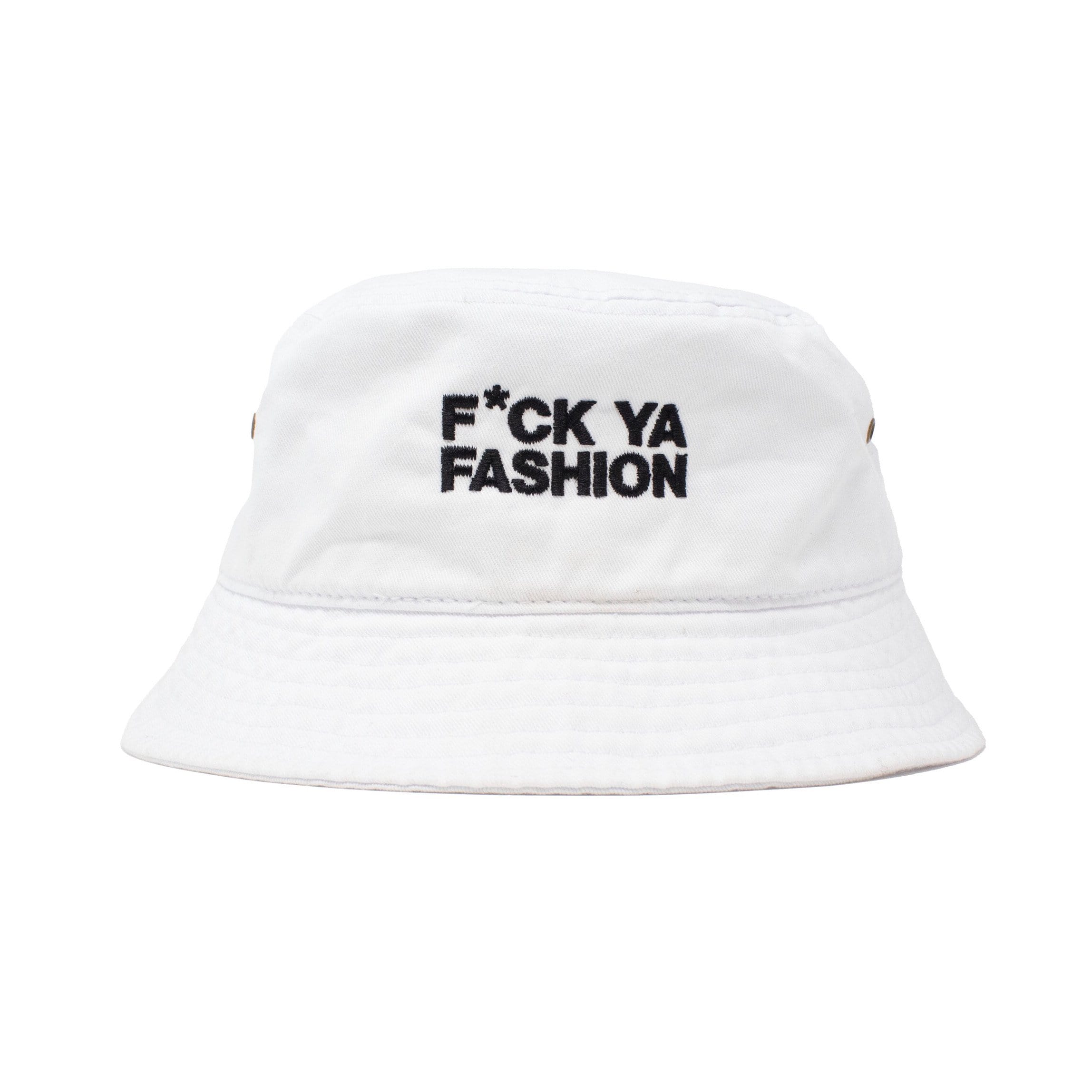 The Fresh Yard - FY Polka Dot Bucket Hats (black)